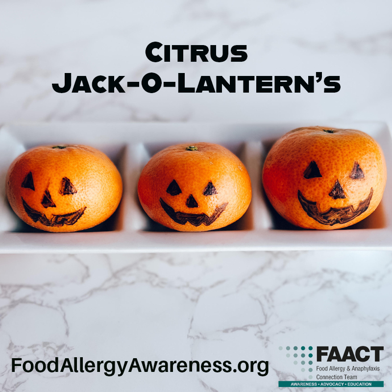 Citrus Jack-O-Lanterns